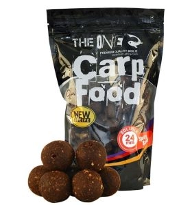 The One Boilies Carp Food Spicy Squid Soluble 24mm 1kg